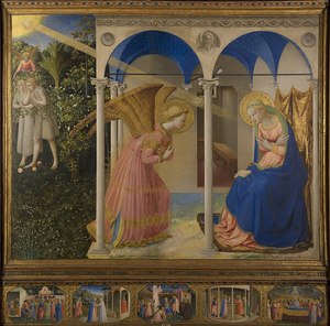 La anunciaci%c3%b3n  by fra angelico  from prado in google earth