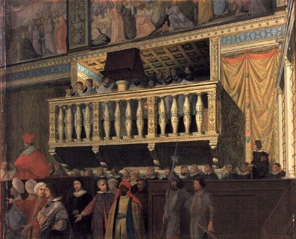 Sistine chapel choir depicted by ingres  1848