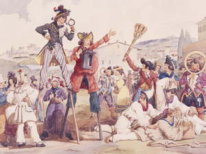 Achille pinelli roman masks by achille pinelli