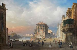 Carlo bossoli via di ripetta 1847