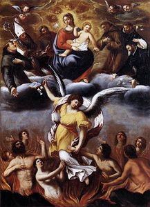 Carracci purgatory
