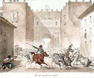 Thomas buffalo market in porta del popolo