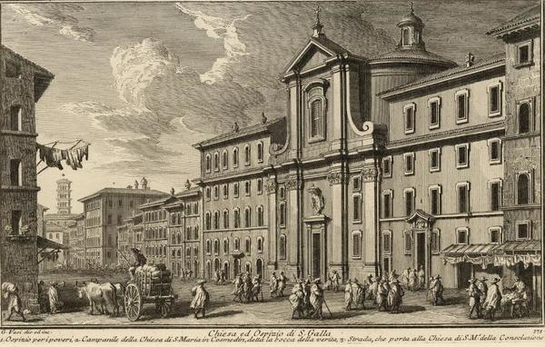 Chiesa ed ospizio di s. galla  giuseppe vasi