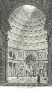 German school   interior of the pantheon rome 