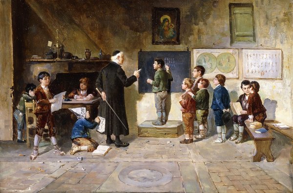 Francesco bergamini the schoolroom