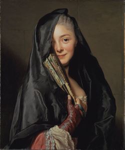 Alexander roslin   the lady with the veil %28the artist's wife%29   google art project