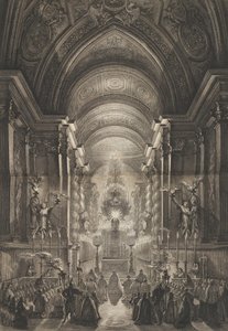 Francesco piranesi ceremony held in the cappella paolina vatican 1787
