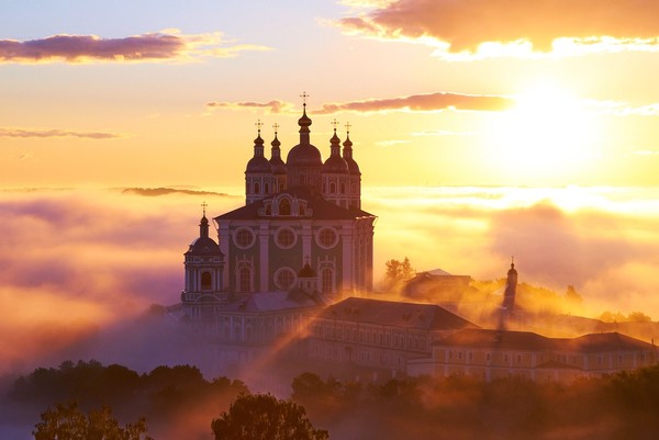 Smolensk sobor rassvet