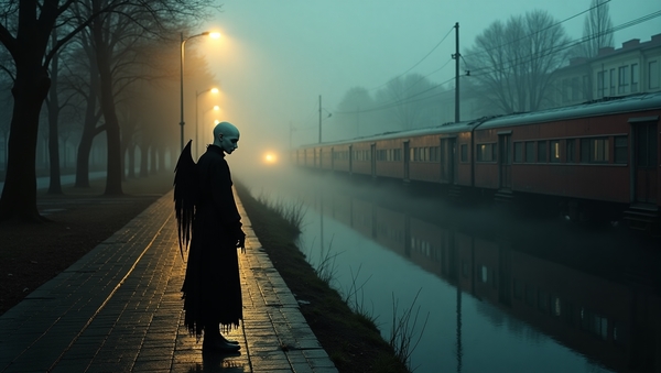 Flux dev a photorealistic and surreal cinematic photograph of  3